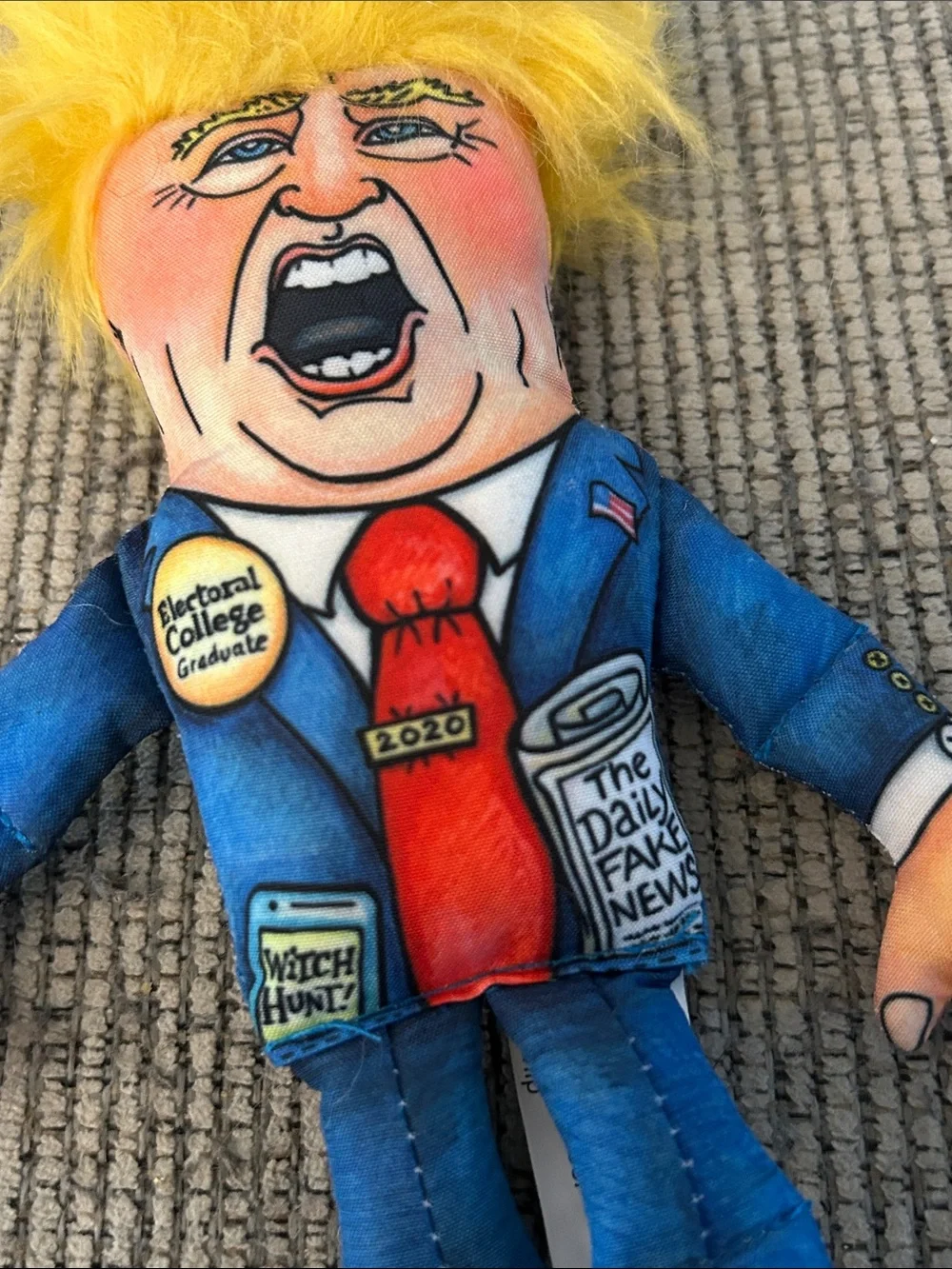 ❌LAST CALL❌ Fuzzu Political Parody Donald Dog Toy Special Edition (no squeaker)